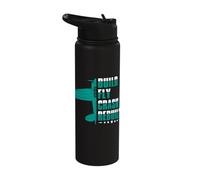 RC Test Pilot Model Plane Pilot Model Flight Stainless Steel Insulated Water Bottle