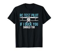 RC Test Pilot RC Plane RC-Airplane Pilot Aviation Glider T-Shirt