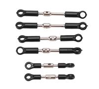 Rc Tie Link Rods Set, Replacement Servo Pull Rod Pull Rod Tie Link Rods Set for 144001 144002 124018 124019 124017 124016 Remote Control Car