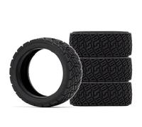 RC Tire Set Compatible With HSP 94123 For HPI For Redcat For Tamiya For TT02 For Kyosho For Sakura For Himoto 1/10 RC Car Parts 4Pcs 66mm Rubber Tires