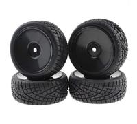 RC Tires For Traxxas For HSP For Tamiya For HPI For Kyosho 1/10 4PCS Tires Kit Hard Tyre On Road Touring For Racing Car Accessory Replacement