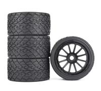 RC Tires Hub Wheel For 1/8 1/10 2PCS 4PCS Rubber Tires Wheels 144mm*70mm Adapter 17mm RC Remote Control Model Car Monster Truck Parts(4 pcs)