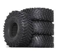 RC Tires Hub Wheel For Axial For SCX10 II III 90046 For Traxxas For TRX4 D90 For Redcat For MST 1/10 4PCS 120mm 1.9" Rubber Tire Wheel Tyre RC Crawler Car Parts