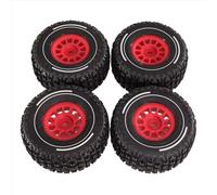 RC Tires Hub Wheel For MJX 14301 14302 14303 1/14 4Pcs 65Mm Rubber Tire Tyre 12Mm RC Car Upgrade Parts Accessories