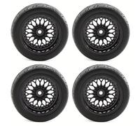 RC Tires Hub Wheel For Tamiya For TT01 For TT02 XV01 TA06 PTG-2 For HPI WR8 For Kyosho For HSP 1/10 RC Part Racing Car Tires On Road Touring Drift Tyre Wheel