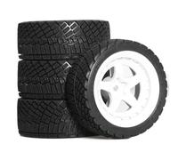RC Tires Hub Wheel For Tamiya For TT01 For TT02 XV01 XV02 TA06 For HPI For HSP For Kyosho 1/10 4pcs 68mm RC For Racing Car Tires On Road Touring Drift Tyre Wheel