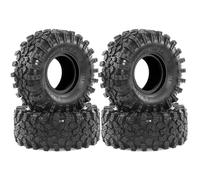 RC Tires Hub Wheel For Traxxas For Trx4 For Trx6 For Axial For Scx10 Axi03007 90046 1/10 1/8 4pcs 2.2 Inch Rubber Tyre 2.2 Wheel Tires Rc Car Crawler Parts