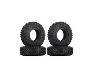 Rc Tires Rims For Tamiya For Tt02 For Scx24 For Trx4 For Wpl C24 For Kyosho 4PCS 85 * 28mm 1.55 Inch Pneu Aro 14 Wheel Tires Set RC Crawler Car Accessories