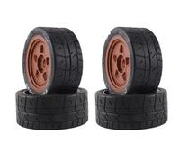 RC Tires Tyres Wheels Compatible With Arrma For Infraction For Felony ZD For Racing EX-07 EX07 1/7 RC Car Upgrade Parts 4Pcs 100X43mm Wheel Tires Tyre 17Mm Hex