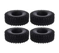 RC Tires Tyres Wheels Compatible With Axial For SCX10 II 90046 RR10 For WRAITH 4pcs 1/10 RC Cars Rubber Tires 1.9inch 120 * 42mm Wheel Tyres For 1:10 Rock Crawler