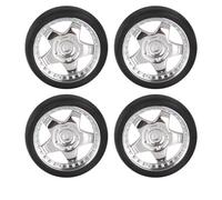 RC Tires Tyres Wheels Compatible With LDRC AE86 A86 LD1801 LD1802 LD1803 LD1804 A01 A02 1/18 RC Car Upgrade Parts RC 31mm Hard Drift Tire Wheel Hard Tyre 4pcs(LD-YX02S)