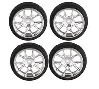 RC Tires Tyres Wheels Compatible With LDRC AE86 A86 LD1801 LD1802 LD1803 LD1804 A01 A02 1/18 RC Car Upgrade Parts RC 31mm Hard Drift Tire Wheel Hard Tyre 4pcs(LD-YX04S)