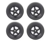 RC Tires Tyres Wheels Compatible With LDRC LD1201 P06 For WPL B14 B24 C14 C24 C34 C44 RC Car Upgrade Accessories RC Parts 4Pcs RC Drift Tire Wheel Hard Tyre