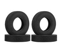 RC Tires Tyres Wheels Compatible With Tamiya For MAN For Hauler For ACTROS For SCANIA 1/14 RC Parts 4Pcs 20mm Hard Rubber Tire Semi Tractor Truck Tipper