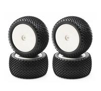RC Tires Tyres Wheels Compatible With Wltoys For 144001 144010 124019 104001 For HSP For HPI For Tamiya 4Pcs 90Mm 1/10 RC Off-Road Buggy Car Rubber Tires
