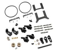 RC Toys Components Essential Conversion Kit Aluminum Carbon Black For Yokomo 870c For Super Dog For Fighter Yz10 2023 1/10 RC Car Upgrades Parts YKDF-S01BK