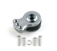 RC Toys Components For 1/8 1/10 Adjustable Section Strength Servo Protection 25T Teeth Tooth Half Servo Arm Horn Remote Control Car Boat(Titanium,S)