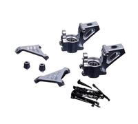 RC Toys Components For HPI For Rovan For Rofun Kingmotor GTB For Racing For BAJA 5B 5T 5SC 1/5 RC Car Parts Metal Front Or Rear Wheel Hub Carrier Set(Silver,Front)
