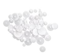 RC Toys Components For RC Car Upgrades Parts Accessories White Plastic Gear Set 58 Pcs