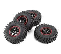 RC Toys Components For Tamiya For CC01 D90 701A 1/10 Off Road Climb For Rock Crawler Car Tires For Super Soft Rubber Tyre Wheel Rim Hex RC Parts(Type B)