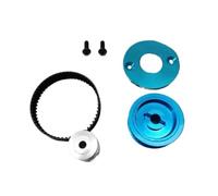 RC Toys Components For Tamiya For TT02 1/10 RC Car Upgrades Components Belt Drive Gear Transmission 16T 40T DIY Modify System(Blue)