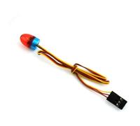 RC Toys Components For Tamiya Tractor Engineering Truck 1/10-1/16 RC Car Upgrades Parts Multifunction Flashing Rotating Lights(Red)