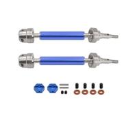RC Toys Components Front Rear CVD Drive Shaft High Carbon Steel Electroplating For Arrma Goron 2WD 1/10 RC Car Upgrades Parts Accessories(Blue)