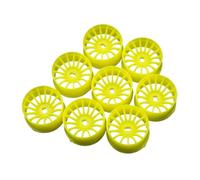 RC Toys Components Wide Rim Set Plastic 11mm Offset 0 +1 +2 +3 For Mini-Z For Awd 1/28 RC Car Upgrades Parts WL-0168WH WL-0168FYW WL-0168FPK(Yellow)