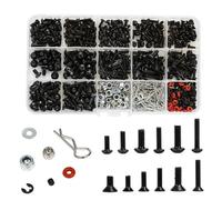 RC Toys DIY Spare For Axial For SCX10 90046 For Traxxas For Trx4 For Redcat For Mst For HSP 1/10 500PCS M3 M4 Metal Screws Nuts Box RC Crawler Car