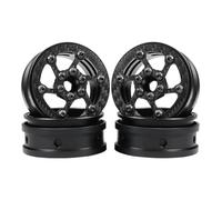 RC Toys DIY Spare For Crawler For Capra For SCX10 PRO For Wraith For TRX4 Gmade R1 For Element 1/10 RC Rigs 2.2 Carbon Fiber Aluminum Beadlock Wheels Rim(Size 1)