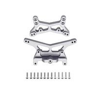 RC Toys DIY Spare For Losi Micro B Micro-T RTR LOS00007 For Wltoys 244016 1/24 Aluminum Front Rear Shock Towers Meta Upgrades Parts Rc Car 2WD For Buggy(Silver)
