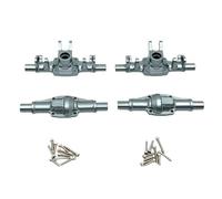 RC Toys For Fms FCX24M For Camel Cup D90 D110 For Defender For Range For Rover For Discovery Front And Rear Axle Shells RC Car(Titanium)