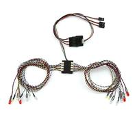 RC Toys light Compatible With Tamiya For Kyosho For HSP For HPI For AXIAL 1/8 1/10 RC Car 16 Light System Front And Rear Lamp Turn Signals Brake Lights