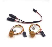 RC Toys Light for Tamiya for Scania 770s R620 for Benz for Actros 3363 for Volvo for Man 1/14 Metal Roof Warning Rotating Light Rc Truck Parts