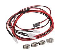 RC Toys light For Traxxas For Hsp For Tamiya For Axial For Scx10 2 Red 2 White 4 Light Headlights Taillight Kit Rc Car Crawler Accessories