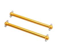 RC Toys Models For Himoto E18 1/18 Rc Car Truck For Buggy On-Road Upgraded Hop-up Parts 2pcs For Universal 51mm Driven Dogbone M608 23608(Yellow)