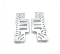 Rc Toys Models Parts Compatible With MN For MN128 MN86 G500 1/12 Rc Car Upgrade Modification Replacement Accessories Parts 2Pcs Metal Pedal(Silver)