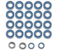 RC Toys Repairs Spare Compatible With Tamiya MF-01X Remote Control Car Upgrade Parts Modification Accessories 24Pcs Sealed Bearing Kit