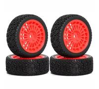 RC Toys Repairs Spare Compatible With Tamiya XV01 XV02 For TT01 For TT02 PTG-2 1/10 RC For Racing Car Upgrade Parts 4PCS Wheel Tyre 68mm For Rally Tires
