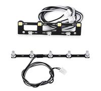 RC Toys Spare For Tamiya For Scania 770S 6×4 56368 8X4 56371 1/14 Replacement Roof Light Spotlights Headlights Board RC Truck Trailer Tipper Car DIY Parts(Front and Roof)