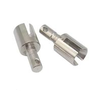 RC Toys Upgrades Parts For HSP 94762 60011 60010 60052 60093 1/8 Centre Driven Joint Cup Pin Wheel Shaft Differential Accessories(Silver,60010S)