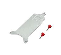 RC Toys Upgrades Parts For Wltoys 244016 For LOSI Micro-B 1/24 Metal Second Floor Board Plate Remote Controls Car Upgrade Parts Accessories(Silver)