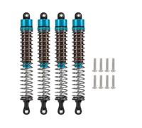 Rc Tracked Shock Absorber For 1/10 4Pcs Adjustable Oil Filled Shocks 52/55/62/70/75/85/95/100/110/120mm RC For Buggy Truggy On Road Touring Drift Cars Monster Trucks Parts(Blue,120mm)
