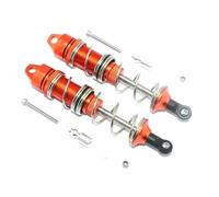 Rc Tracked Shock Absorber For Arrma 1/7 Fireteam Big For Rock 1/8 For Kraton For Notorious Exb 6S ARA330831 ARA330778 ARA330621 Metal 115mm Front Shock Absorber(Orange)