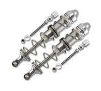 Rc Tracked Shock Absorber For Arrma 1/7 Fireteam Big For Rock 1/8 For Kraton For Notorious Exb 6S ARA330831 ARA330778 ARA330621 Metal 115mm Front Shock Absorber(Silver)