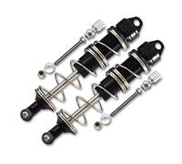 Rc Tracked Shock Absorber For Arrma Fireteam For Rock For Kraton For Outcast Exb 6S 1/7 1/8 GPM Metal 115mm Front Shock Absorber ARA330831 ARA330778 ARA330621 Repair(Black)
