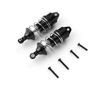 Rc Tracked Shock Absorber For Arrma For Vendetta 3S For Infraction 1/8 2Pcs 70MM Front Rear Oil Filled Metal Shock Absorber Rc Car Parts Accessories Use(Black)
