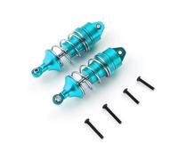 Rc Tracked Shock Absorber For Arrma For Vendetta 3S For Infraction 1/8 2Pcs 70MM Front Rear Oil Filled Metal Shock Absorber Rc Car Parts Accessories Use(Blue)