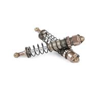 Rc Tracked Shock Absorber For Hpi For Rovan For ROFUN For KM For Baja 1/5 5B 5t 5sc SS Alloy CNC High Strength 10MM Front Or Rear Shock Absorber Rc Car Parts(Front titanium)