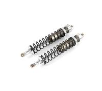 Rc Tracked Shock Absorber For Hpi For Rovan For ROFUN For KM For Baja 1/5 5B 5t 5sc SS Alloy CNC High Strength 10MM Front Or Rear Shock Absorber Rc Car Parts(Rear silver)